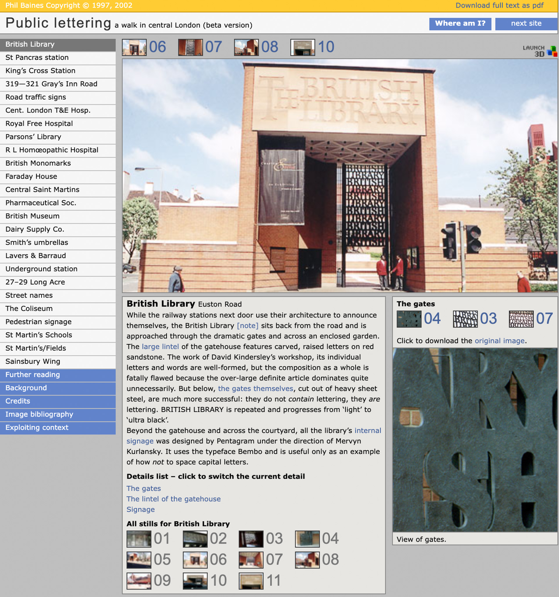 Public Lettering