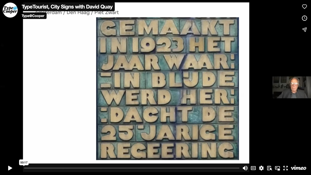 Type Tourist, City Signs