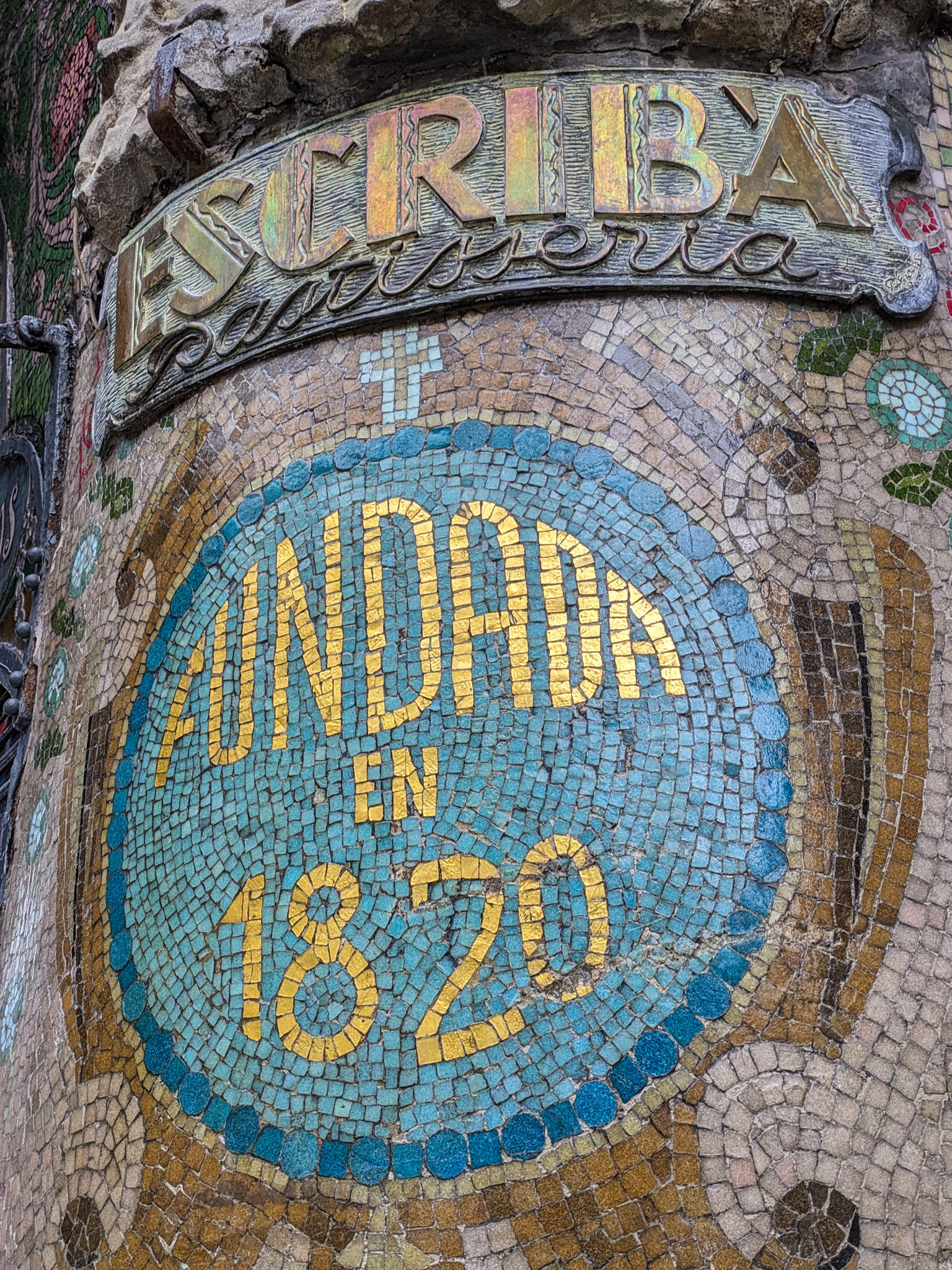 Escribà Pastisseria Fundada en 1820