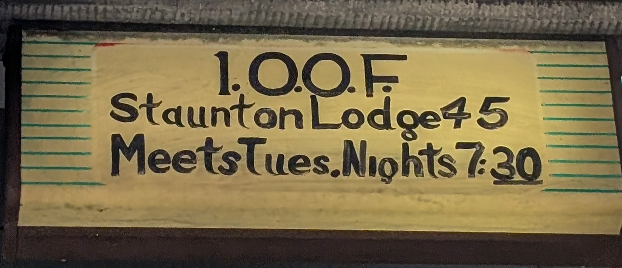 Staunton Lodge 45