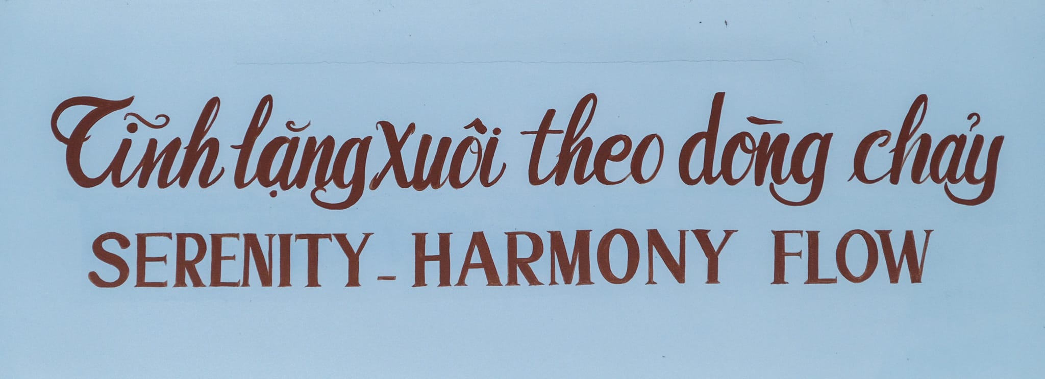 Tĩnh Lặng Xuôi Theo Dòng Chảy