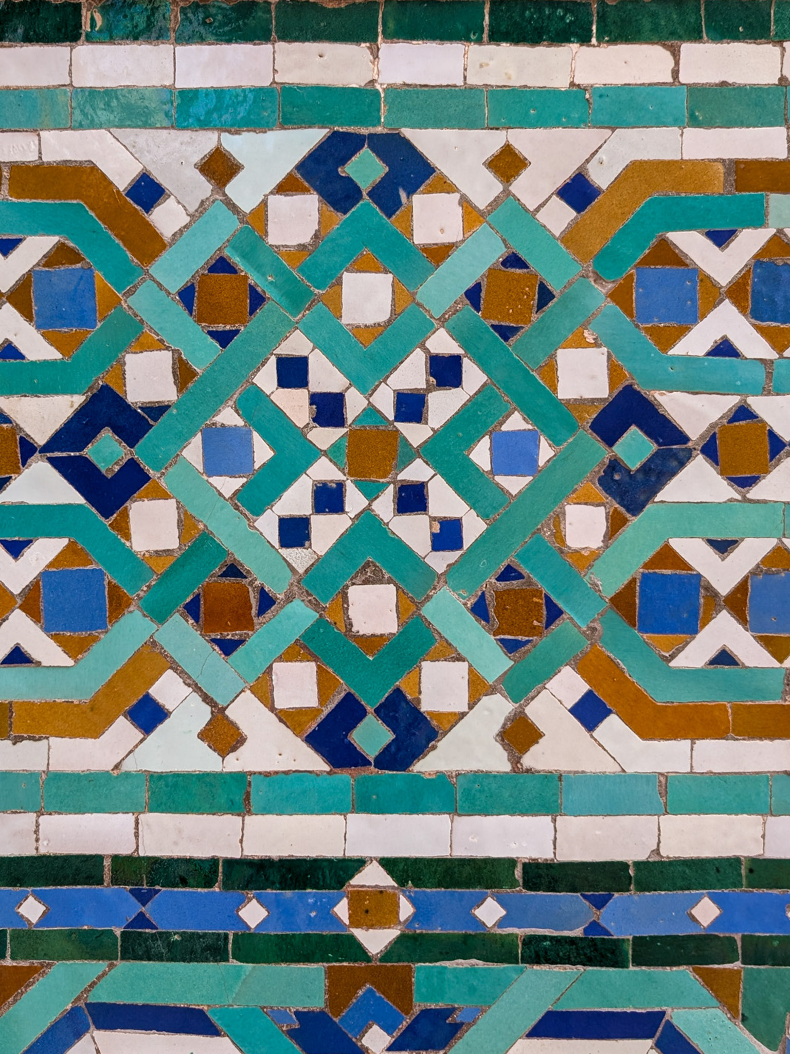 Tilework in Morocco