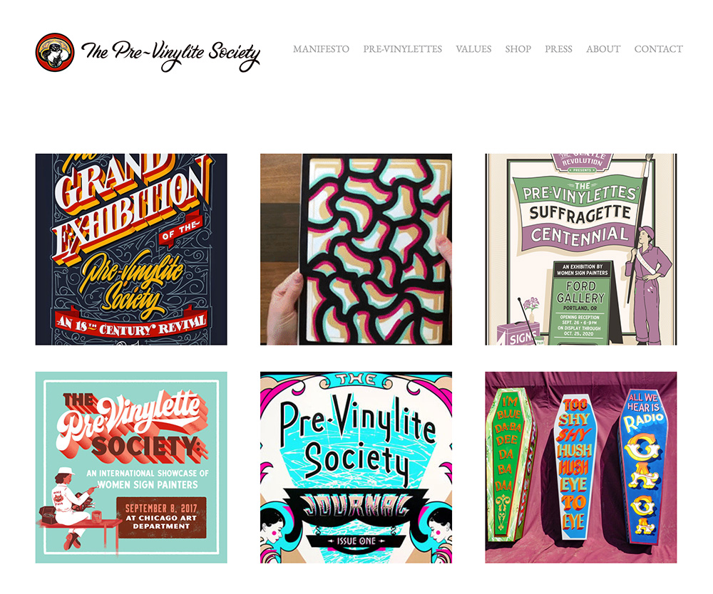 The Pre-Vinylite Society